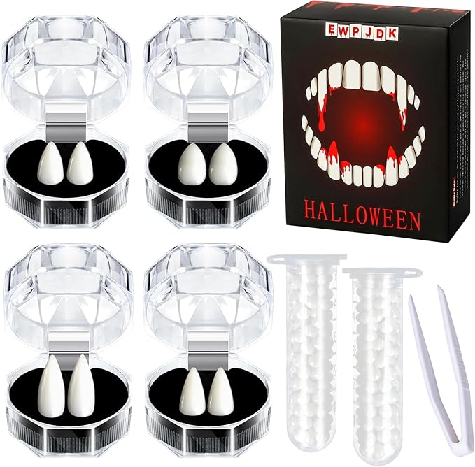 Vampire Teeth 4 Sizes Halloween Decorations Party
